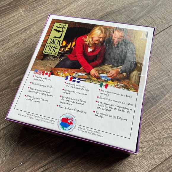 ⚠️ 1000 piece Jack Pine Puzzle “Mountain Thunder” with horses and mountain theme - Picture 2 of 3